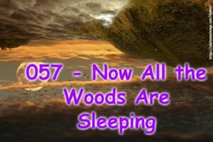 057 - Now All the Woods Are Sleeping